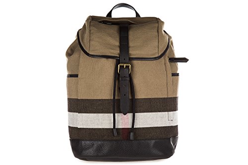 Preisvergleich Produktbild Burberry Rucksack Herren Tasche Laptop Schulrucksack beige