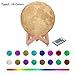 Produktbild SQZQ Mondlicht, 3D-Druck Mondlicht Fernbedienung Touch-Schalter Nachtlicht Novel Moonlight Moon für Kinder und Kinderzimmer Home Decoration,C,10cm