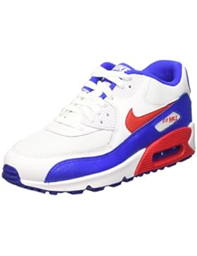 Nike Air Max 90 Mesh (Gs) Jungen Laufschuhe