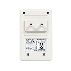 Alternative view of ENVIE® (ECR-20) Beetle Wall Charger for AA & AAA (Ni-MH/Ni-CD) Rechargeable Batteries with LED Indicators, Charge 2 or 4 Batteries at a Time