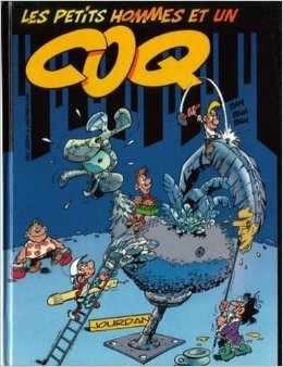 couverture de : Les petits hommes et un coq