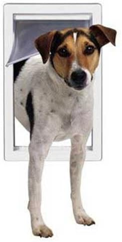 Perfect Pet Pet Door with Telescoping Frame, Medium, 7" x 11" Flap Size