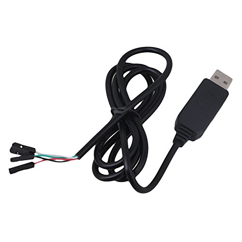 cnbtr schwarz Windows 8 unterstützt Debug Kabel für Programmierung USB zu TTL RS232 Serielles Kabel - 2