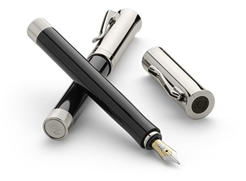 Graf von Faber-Castell Medium Intuition Platino Fountain Pen - Black