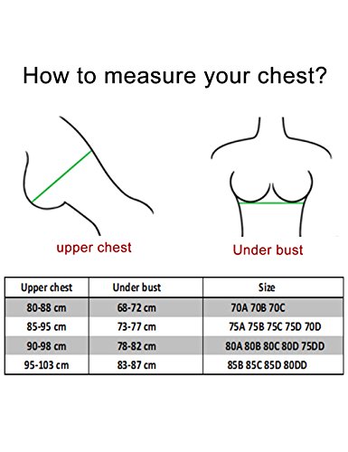 JIMMY DESIGN Damen High Impact Sport bh X-Rücken – S, M, L, XL - 7