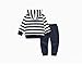 Oissie Baby Boy Stripe Hoody with Pants 3T Navy