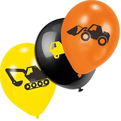 Kindergeburtstag Baustelle Party LUFTBALLONS