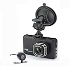 SaShi 3 inch Dual Camera Car DVR Camera LR34 Dash Cam 1080P HD Video Recorder Rearview Camera Night Vision