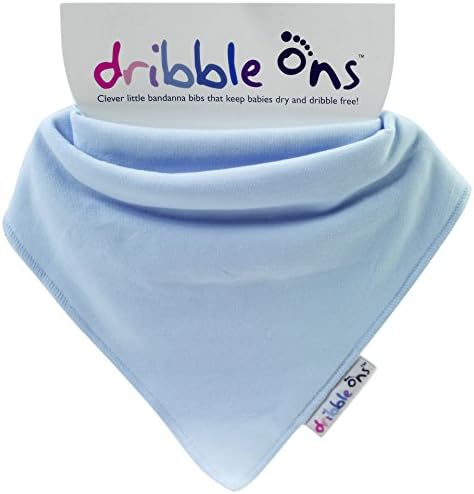 DribbleOns Bib - 0-24 Months, Baby Blue