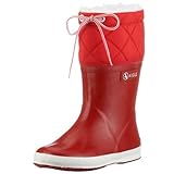 directrice marketing aigle Material:Gummi Aigle Unisex-Kinder Giboulée Gummistiefel Rot (rouge / blanc 8) 23 EU