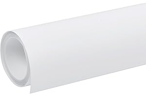 SanBiz Premium Heat Transfer Vinyl for Fabric - Single Roll (30cm x 5ft) White HTV Vinyl, 11 Assorted iron on vinyl Colors - Easy To Cut And Weed HTV Vinyl Bundles For DIY Heat Press Custom Designs