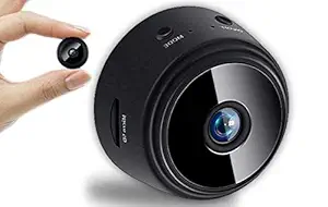 EsiCam Versatile 1080P WiFi Dash Cam with Battery RearView Camera with Magnet 150 View Angle SD Card Recording and Motion Detection/Night Vision for Smart Phone/PC