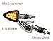Produktbild Motorrad Mini Blinker LED Jake chrom getönt E-geprüft für ATV BMW F 650 R 1100 CB 500 600 CBR Kawasaki ER GPZ Ninja Z Suzuki DR GS GSR GSX RGV Yamaha FZ DT RN XT XJ