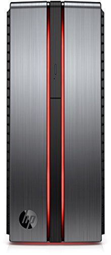 HP Envy Phoenix (860-152ng) Desktop PC (Intel Core i7-6700K, 16 GB RAM, 256 GB SSD, 2 TB HDD, NVIDIA GeForce GTX 980 Ti, Windows 10 Home 64) grau / metalloptik