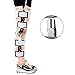Produktbild LXYQH Kniekoricher Braces Knee Joint Adjustable Sports Support Fracture Fixation Brace,Gray,55x22x10cm