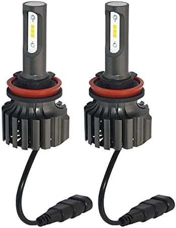 High quality lights, 2 PCS V1S H8 30W 4000LM 6000K IP67 Waterproof Car Headlight with 6 CSP Lamps White Light, DC 11-30V