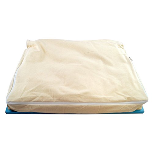 Knietablett P-455 mit Kissen und Fotorahmen Blau Türkis - 4