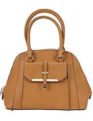 AND Carnati on Girls Satchel (Tan)