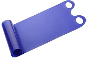 MONALDY Snow Sledge Toboggans Sleigh Sled, Heavy Duty Plastic, Snow Ice Play Winter Toys with Handles for Kids and Adults, Highlands Sledding Toboggan Roll Up Carpet Sledge Adult Toy Sledges & Toboggans Kids