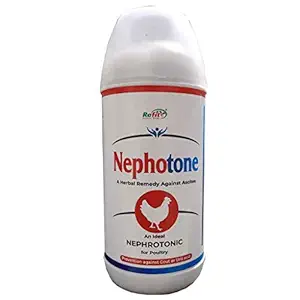 REFIT ANIMAL CARE Poultry Gout Medicine & Nephro Care Supplement for Gumboro & Gout, 1 LTR, Nephotone