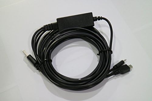 New 3.5M 11.5ft 2 in1 USB Charging Charger Cable For Sony PS3 PS4 Wireless Controller