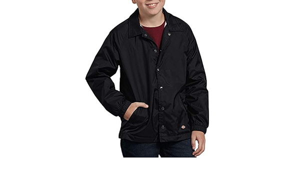 snap front windbreaker