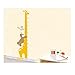 Adorable High Quality Adhesive Walls Vinyl DIY Stickers / Murals / Decals / Tattoos / Transfers For Kids Rooms / Nurseries With Yellow Giraffe Height Chart / Measure, Bear, Duckling And Butterfly Designs By VAGA