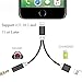 Produktbild 2 in1Lightning auf 3,5 mm Audio Adapter, Kopfhörer Klinken Adapter für Apple iPhone X iPhone 8/8 Plus iPhone 7/7 Plus.Unterstützt iOS10.3 & iOS 11Oder Mehr (Schwarz)