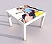 Produktbild Design - Tisch mit UV Druck 55x55cm Sport Kind Kinder Gymnastik Ball Fitness Gesundheit Spieltisch Lack Tische Bild Bilder Kinderzimmer Möbel 18A2674, Tisch 1:55x55cm