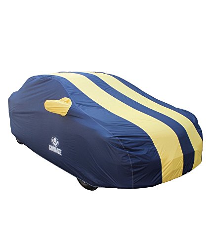 Car Mate Passion Car Body Cover for Mahindra Vibe (Yellow)
