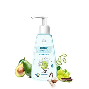 TNW-The Natural Wash Nourishing Baby Shampoo for Soft Hair | Baby Shampoo with Natural Ingredients | Baby Shampoo with No Tear Formula