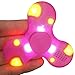 Price comparison product image Hand Fidget Spinner,Sainagce Wireless Bluetooth Speakers Fidget Hand Spinner Triangle EDC Focus Finger Toy (hot pink)