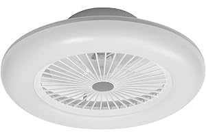 ‎LEDVANCE LEDVANCE Smarte WiFi LED Deckenventilator Leuchte, rund, weiß, dimmbar, regelbare Luftgeschwindigkeit inklusive Fernbedienung, steuerbar über App und Sprachassistenten, einfache Montage