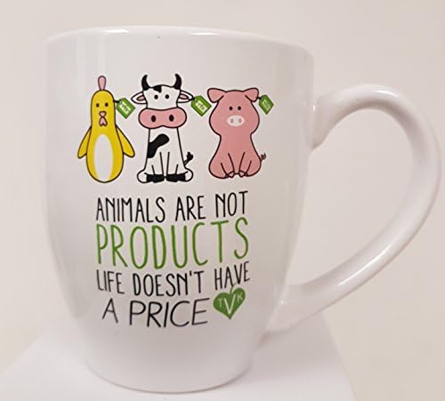 Vegan Gift "Life Doesn't Have A Price" Mug