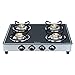 Fabiano Glasstop Gas stove- 4 burner with toughened glass and 100% brass burners RS.4195.00