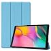 Produktbild HoYiXi Hülle für Samsung Galaxy Tab A 10.1 2019 Slim Leder Tri-Fold Smart Abdeckung mit der Stand Funktion Tablet Schutzhülle für 10.1 Zoll Galaxy Tab A 2019 Modell T510/T515 - Blau