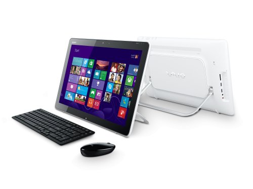 Sony VAIO Tap SVJ2022M1EWI 50,8 cm (20 Zoll Touch) All-in-One Design PC (Intel Core i3 3227U, 1,9GHz, 4GB RAM, 750GB HDD, Intel HD 4000, NFC, Win 8) weiß - 5