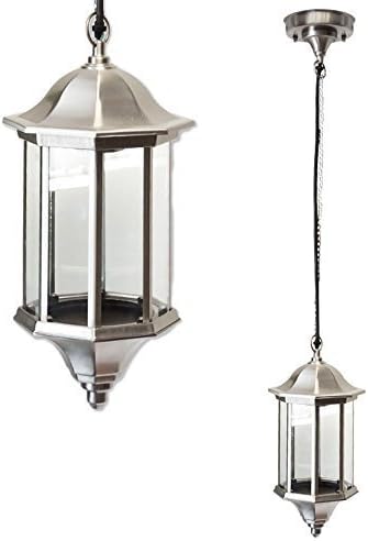 Templa - Outdoor Hanging Pendant Lantern - Supplied with LED Bulb (LCANESF3D)