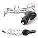 Price comparison product image DURAGADGET In-Car Charger (5V/1A) with Retractable Micro USB Cable - Compatible with the Parrot Bebop | Bebop 2 Drone