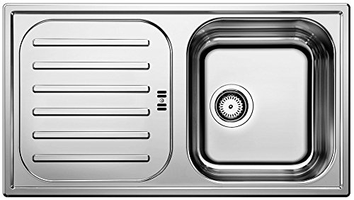Blanco Flex Pro 45 S Edelstahl-Spüle Naturfinish Küchenspüle Auflagespüle Spülbecken Spültisch