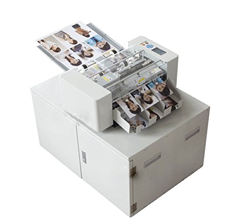 Preisvergleich Produktbild A3 Namenskarten-Schneidemaschine, klein, Visitenkartenschneider, 105 Stück / min, vollautomatisch, digital, 90-260 V