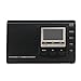 Produktbild Busirde Tragbares Radio DSP Notfall Mini-Stereo-FM Broadcast-Player FM-MW-SW-Empfänger mit Digital-Wecker schwarz 111 * 70 * 26mm