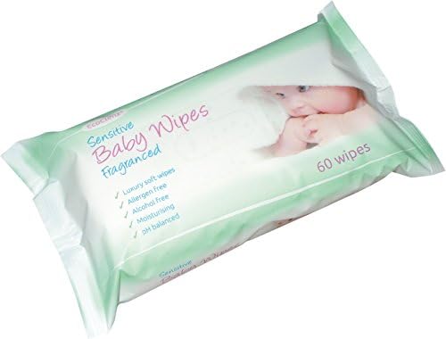 Sensitive Baby Wipes Fragranced by EcoTech Pack of 6