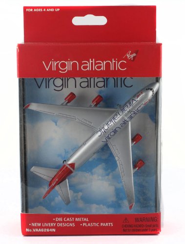 Real Toys VAA6264 Virgin Boeing 747 Toy Plane Diecast Model by Real Toys