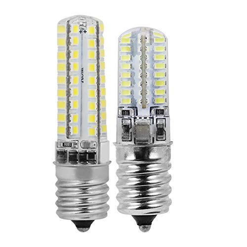 Riuty Lampadine di Mais, 220V Lampadine in Miniatura Super Luminosa a LED Lampadina di Protezione Ambientale PS Corn Bulb(Cold Light 3W 64LED)