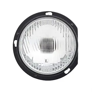 UNO Minda HL-5670AM LH Head Light without parking with Rim for Eicher Canter