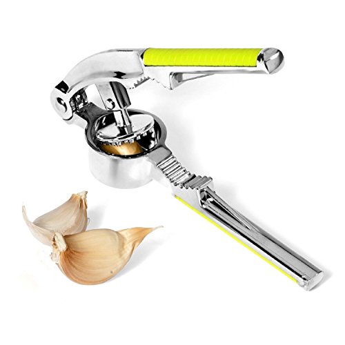LMTECH Professionelle Knoblauchpresse Crusher Mincer und Nussknacker Edelstahl-Werkzeug - 2