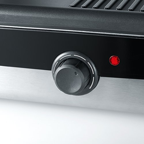 Severin KG 2367 Barbecue-Grill Smart-Line, schwarz / edelstahl gebürstet - 4
