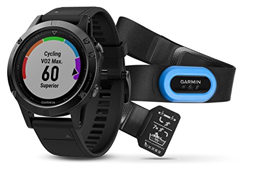 Garmin Fenix 5 Zafiro Reloj, Unisex Adulto, Negro, Talla Única - Garmin