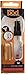 Perfume Pod Clear Refillable Perfume Atomiser with Spray & Genie-S Refill (Gold)